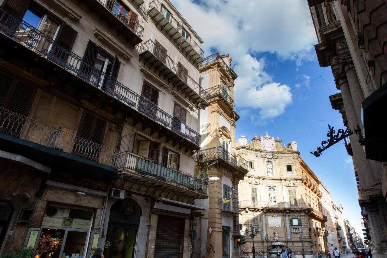 Quattro Canti Charming Flat Palermo Buitenkant foto