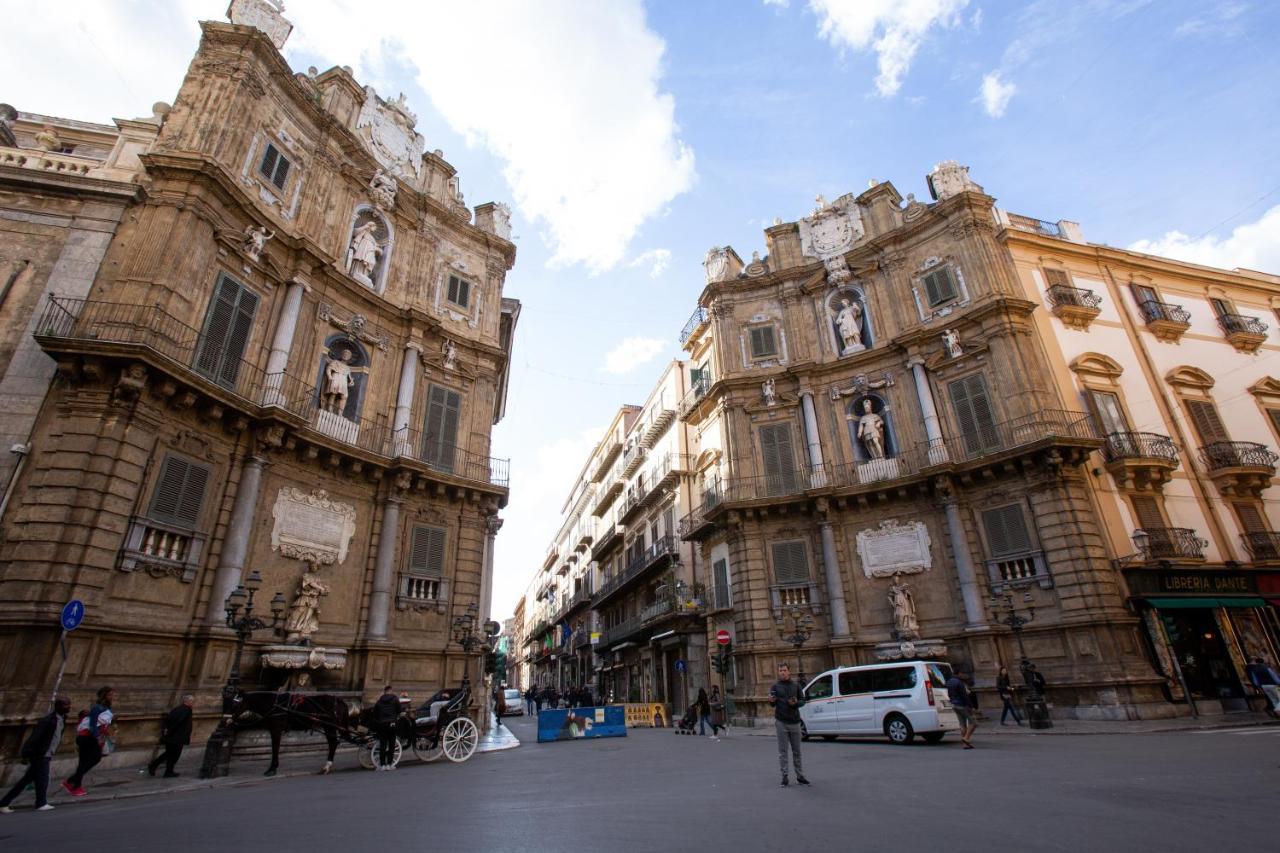 Quattro Canti Charming Flat Palermo Buitenkant foto